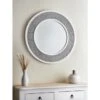 B&M Grey Rope Mirror - Grey -B&M 380083 grey rope mirror