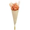 B&M Dried Flower Bunch - Red -B&M 380206 dried flower bunch orange