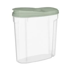 B&M Cereal Storage Container Set 2pk - Sage 11 B&M Cereal Storage Container Set 2pk - Sage -B&M 380752 cereal storage set 2 peice sage 7