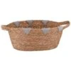 B&M Edessa Triangle Wicker Basket - Grey 1 B&M Edessa Triangle Wicker Basket - Grey -B&M 381893 edessa grey diamond wicker basket
