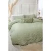 B&M Lara Double Duvet Set - Sage -B&M 382103 382129 lara sage duvet set 1