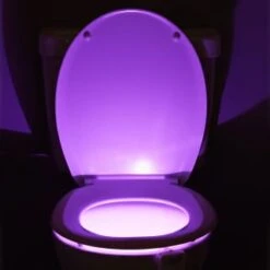 B&M Multicoloured Toilet Night Light 16 B&M Multicoloured Toilet Night Light -B&M 383097 toilet night light 6