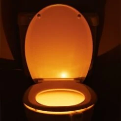 B&M Multicoloured Toilet Night Light 17 B&M Multicoloured Toilet Night Light -B&M 383097 toilet night light 7