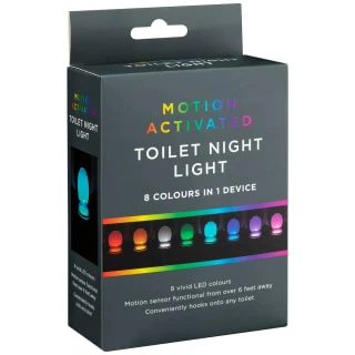 B&M Multicoloured Toilet Night Light 4 B&M Multicoloured Toilet Night Light - Image 2