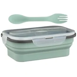 B&M Collapsible Lunch Box - Sage 11 B&M Collapsible Lunch Box - Sage -B&M 383522 collapsible lunch box 8