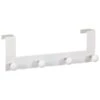 B&M Heavy Duty Overdoor Hooks - White -B&M 383565 heavy duty overdoor hooks white