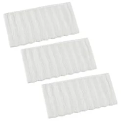 B&M Retreat Face Cloth 3pk - White -B&M 386214 3pk retreat face cloths white