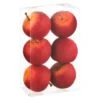 B&M Apple Decorations 6pk -B&M 387538 apples