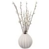 B&M Pussy Willow In White Vase -B&M 387576 pussy willow in white vase