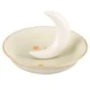 B&M Moon Trinket Dish - Green -B&M 387607 moon trinket dish green