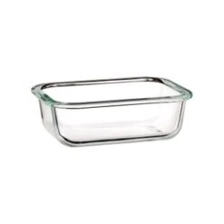 B&M Small Eco Glass Clip Lock Food Container -B&M 388507 small glass clip lock food container 3