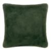 B&M Aspen Faux Fur Cushion - Green 2 B&M Aspen Faux Fur Cushion - Green -B&M 388746 388747 aspen cushion new green