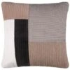 B&M Lennon Mono Velvet Cushion -B&M 388803 lennon velvet cushion mono