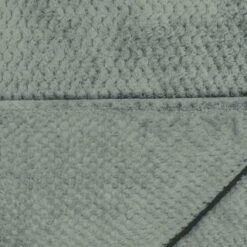 B&M Waffle Throw - Sage -B&M 388813 waffle throw sage 2