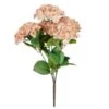 B&M Hydrangea Artificial Flower Bunch - Mink 1 B&M Hydrangea Artificial Flower Bunch - Mink -B&M 389095 hydrangea bunche pink