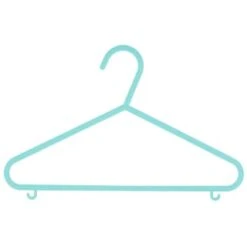 B&M Children's Hangers 10pk - Pastel -B&M 389289 home organisation co 10pk childrens hangers girl 4