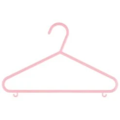 B&M Children's Hangers 10pk - Pastel -B&M 389289 home organisation co 10pk childrens hangers girl 5