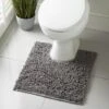B&M Signature Noodle Pedestal Mat - Grey -B&M 389580 signature ped mat grey