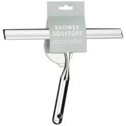 B&M Chrome Shower Squeegee -B&M 389837 chrome shower squeegee 2