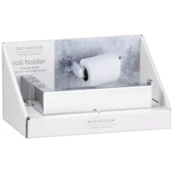 B&M Chrome Fitted Toilet Roll Holder 11 B&M Chrome Fitted Toilet Roll Holder -B&M 389952 chrome fitted roll holder 5