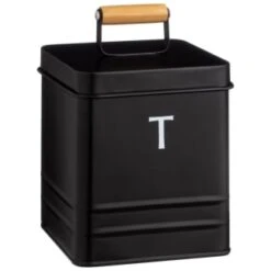 B&M Kitchen Storage Canisters 3pk -B&M 390368 set of 3 storage canisters 4