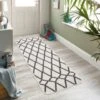 B&M Buddy Kilim Twist Pile Runner Mono -B&M 392181 buddy kilim twist pile runner mono 50 x 150cm 4