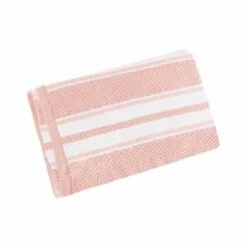 B&M Newbury Stripe Hand Towel - Blush