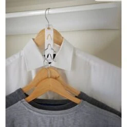 B&M Space Saving Hanger Organisation Hooks 4pk -B&M 393906 space saving hanger organisation hooks 2