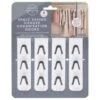 B&M Space Saving Hanger Organisation Hooks 4pk -B&M 393906 space saving hanger organisation hooks 3