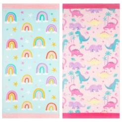 B&M Children's Beach Towel - Dinosaur -B&M 393914 childrens beach towel group 2