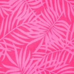 B&M Oversized Jacquard Beach Towel - Pink Tropical -B&M 393922 oversize jacquard beach towel pink tropical 3