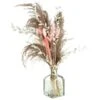 B&M Sunset Daze Flower Arrangement In Glass Bottle -B&M 394312 sunset daze arranement