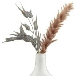 B&M Dried Flowers In Donut Vase -B&M 394314 dried flowers in donut vase 2
