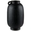 B&M Black Ceramic Vase -B&M 394352 alpha fashion