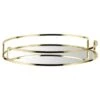 B&M Mirrored Gold Tray 1 B&M Mirrored Gold Tray -B&M 394362 gold tray