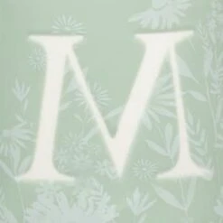 B&M Floral Alphabet Mug (Assorted) 22 B&M Floral Alphabet Mug (Assorted) -B&M 394397 floral alphabet mug green m 2