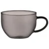 B&M Smoked Glass Coffee Mug -B&M 394433 smoked glass coffee mug1