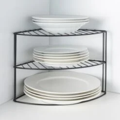 B&M Corner Plate Rack -B&M 394550 corner plate rack
