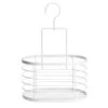 B&M Hanging Bathroom Caddy - White -B&M 394579 hanging caddy white 3
