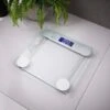 B&M Digital Bathroom Glass Scales -B&M 394584 digital glass scales