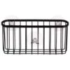 B&M Black Suction Wire Basket -B&M 394587 wire suction basket