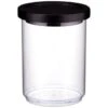 B&M Canister With Airtight Wooden Lid 2L -B&M 394624 2l canister with black lid 2