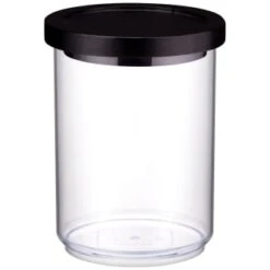 B&M Canister With Airtight Wooden Lid 2L