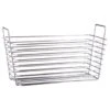 B&M Chrome Rectangle Basket -B&M 394686 chrome rectangle basket