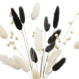 B&M Black Bottle With Dried Glass 4 B&M Black Bottle With Dried Glass - Image 2