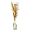 B&M Pampas & Leaf In Glass Vase 1 B&M Pampas & Leaf In Glass Vase -B&M 394707 pampas and leaf in glass vase 3