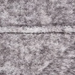 B&M Simply Two Tone Teddy Throw - Grey -B&M 394926 simply two tone teddy throw grey 4