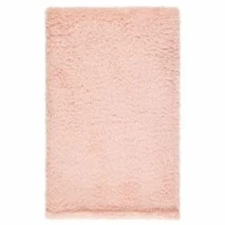 B&M Simply Two Tone Teddy Throw - Blush -B&M 394927 simply plain teddy throw blush 4