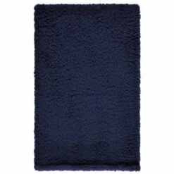 B&M Simply Teddy Navy Rolled Throw 9 B&M Simply Teddy Navy Rolled Throw -B&M 394931 teddy throw navy 4