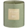 B&M Ceramic Wax Candle - Sugared Mandarin -B&M 395074 ceramic candle green